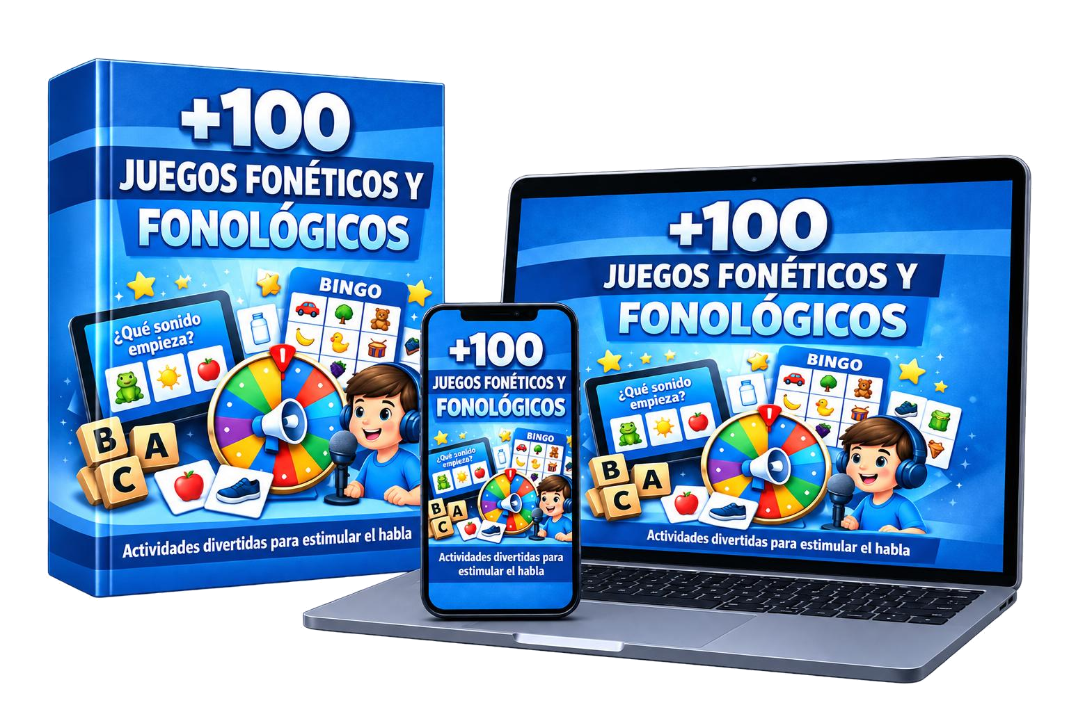 Paquete +100 Juegos Fonéticos y Fonológicos